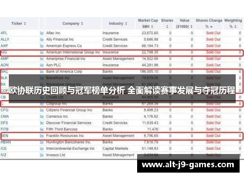 欧协联历史回顾与冠军榜单分析 全面解读赛事发展与夺冠历程 欧协联历史回顾与冠军榜单分析 全面解读赛事发展与夺冠历程